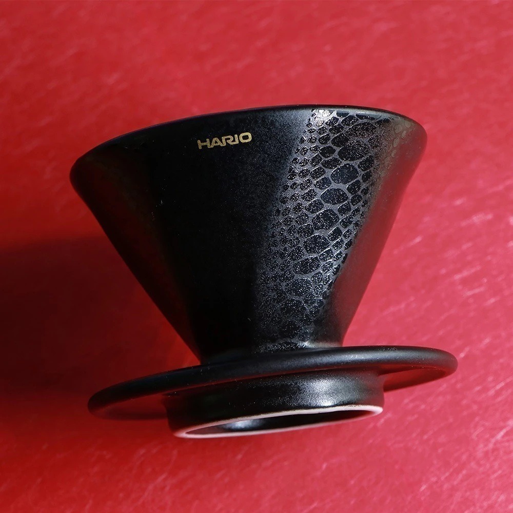 Hario 阿爾法濾杯 V60凹肋骨 陶瓷 蛇紋 Tritan版 錐形濾杯01 排水順暢 不堵塞-細節圖3