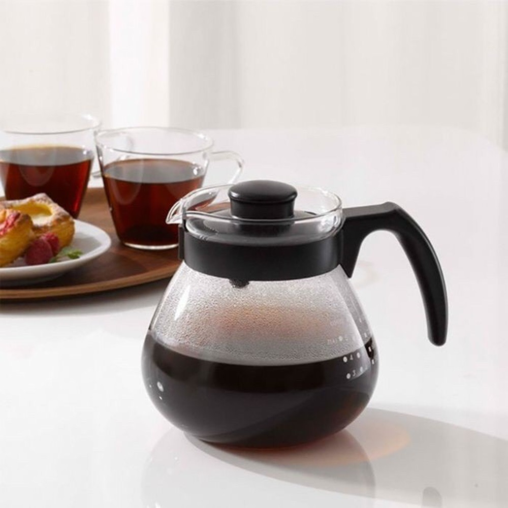 新版 HARIO 小球耐熱玻璃壺 1000ml 咖啡壺 茶壺 冷水壺 可微波 日本製-細節圖2