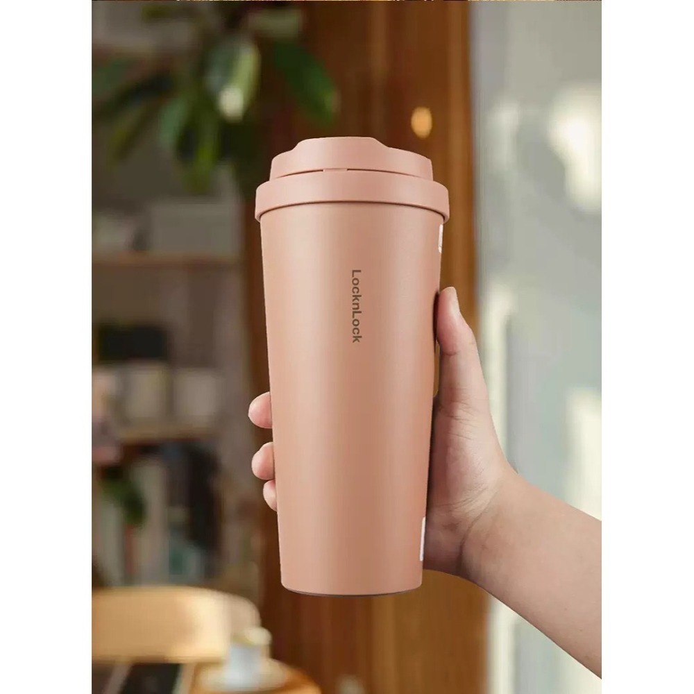 LocknLock 樂扣樂扣 保溫杯 隨行杯 保溫瓶 環保杯 一鍵彈蓋 316不銹鋼 550ml-細節圖3