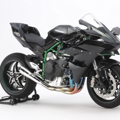 田宮TAMIYA 1/12__-  14131 Kawasaki Ninja H2R 機車模型-細節圖2