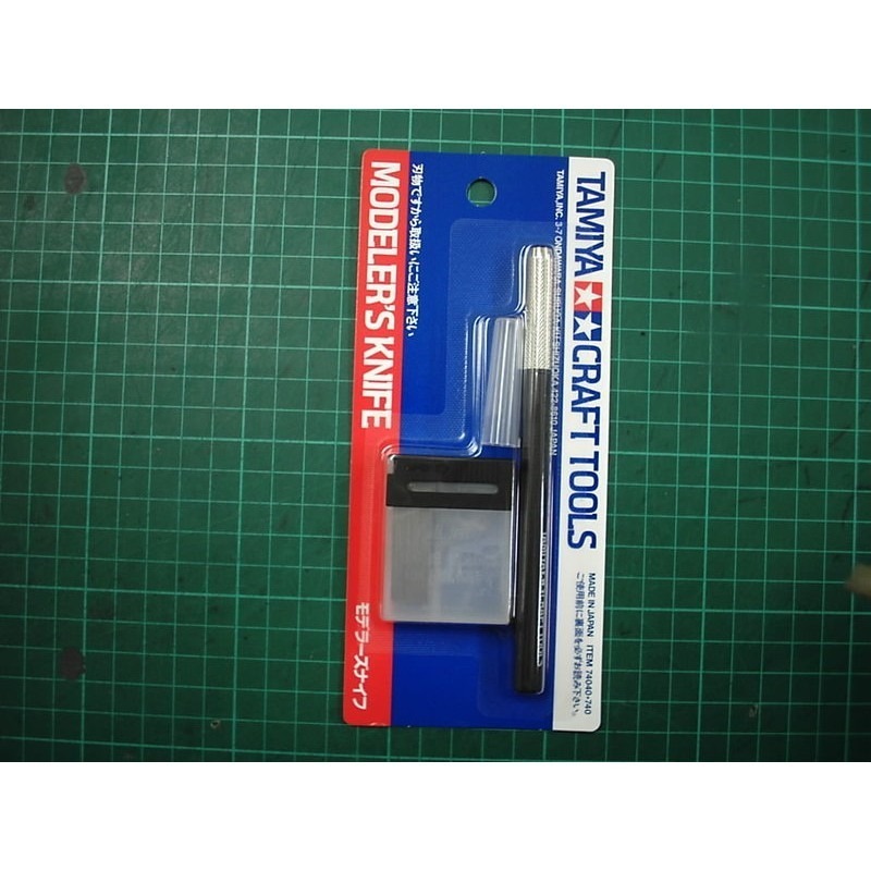 田宮TAMIYA    74040 MODELER＇S KNIFE 筆刀組附25枚補充 刀片32.8度-細節圖2