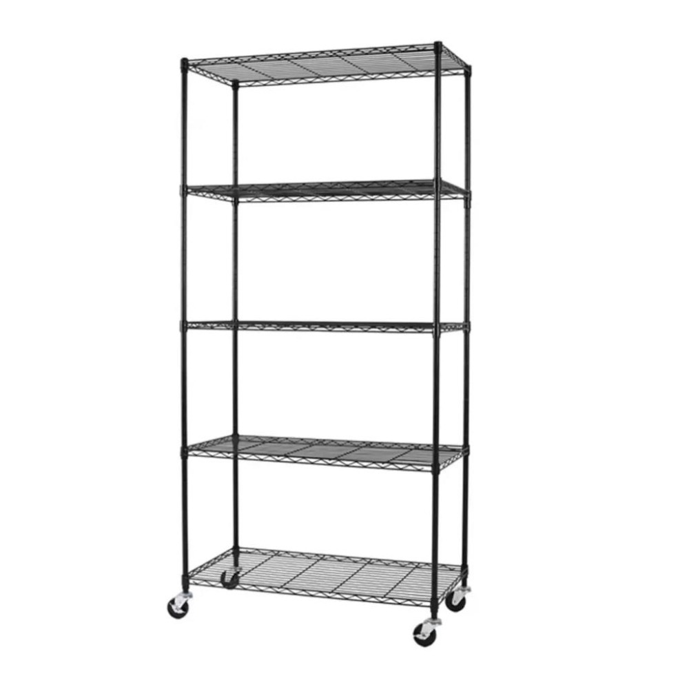 宅配免運 好市多代購 Trinity 四層多功能置物架 五層多功能置物架 六層多功能置物架 黑色-細節圖2