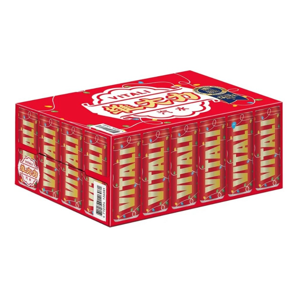 宅配免運 好市多官網代購 維大力 汽水 330毫升 X 24入-細節圖2