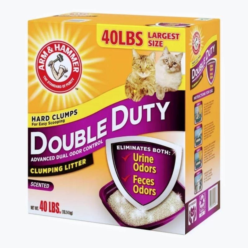 宅配免運 好市多官網代購 ARM&HAMMER 加強除臭貓砂 18.14公斤 ARM & HAMMER貓砂 貓砂 貓-細節圖2
