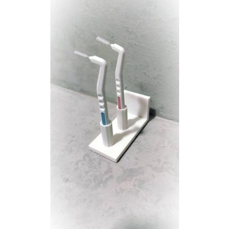 3D列印 牙間刷 牙線棒架 牙間刷架 牙間刷收納 齒間架 牙間刷筒 牙間刷座 牙線棒筒 牙線棒座 牙線棒盒-細節圖4