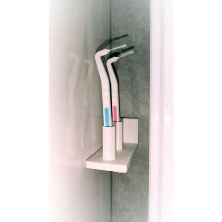 3D列印 牙間刷 牙線棒架 牙間刷架 牙間刷收納 齒間架 牙間刷筒 牙間刷座 牙線棒筒 牙線棒座 牙線棒盒-細節圖5