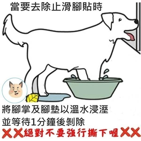 ❖三吉米熊❖【狗狗腳掌形止滑腳貼】20片 | 40片/腳貼墊_防滑足貼_止滑墊_寵物鞋_肉球貼_加強摩擦力_老犬站立防滑-細節圖7