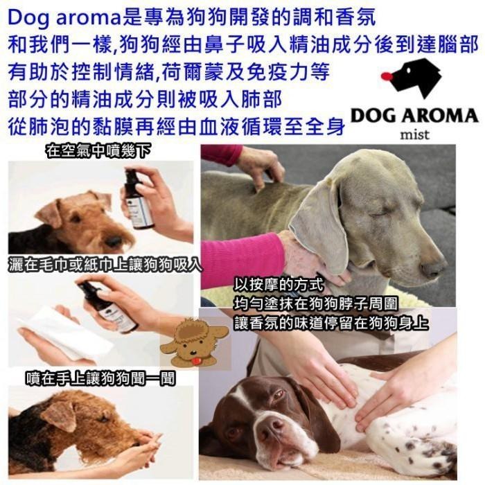 ❖三吉米熊❖【靜悄悄 愛犬香氛噴霧 | 日本DOG AROMA】抑制亢奮_制止亂吠_安撫神經質、不安/鞭炮_打雷_煙火-細節圖2