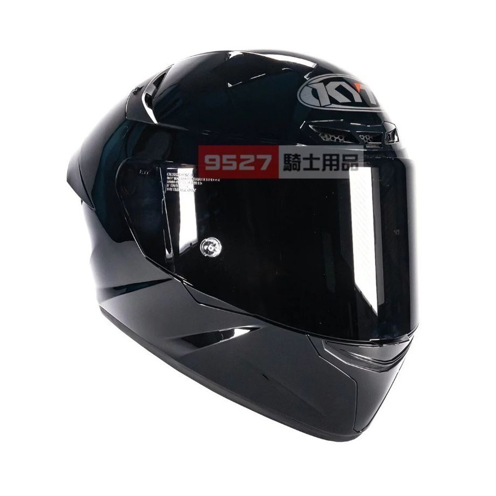 ⚡9527代購 KYT TT-COURSE 🎀 TT14 素色黑 (亮面) 安全帽 全罩 雙D扣 TTC-細節圖4