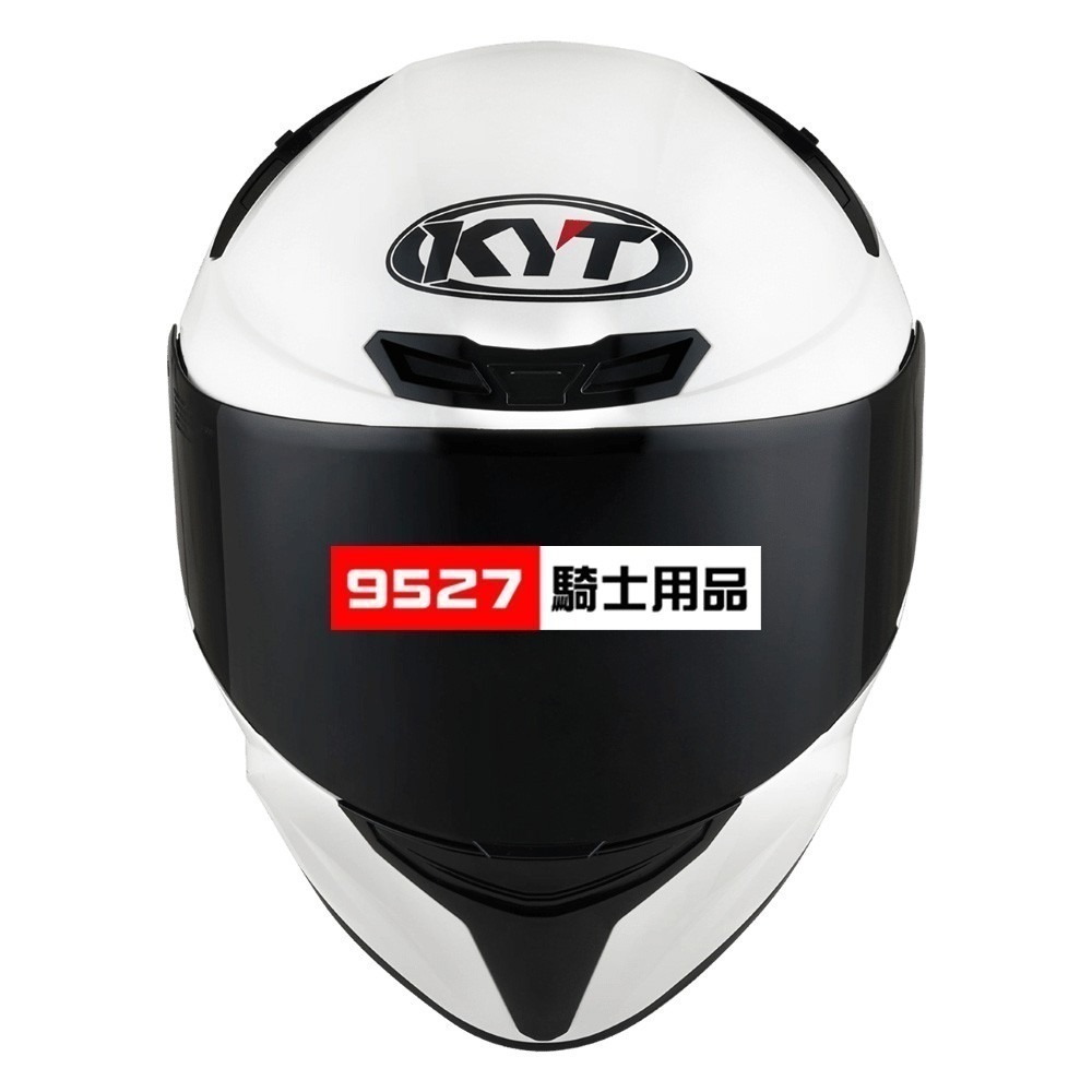 ⚡9527代購 KYT TT-COURSE 🎀 TT15 素色白 (亮面) 安全帽 全罩 雙D扣 TTC-細節圖2