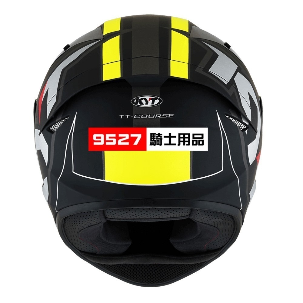 ⚡9527代購 KYT TT-COURSE 🎀TT07 (消光) 安全帽 全罩 雙D扣 TTC-細節圖7