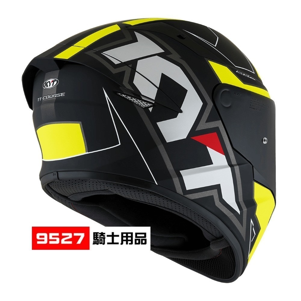 ⚡9527代購 KYT TT-COURSE 🎀TT07 (消光) 安全帽 全罩 雙D扣 TTC-細節圖8