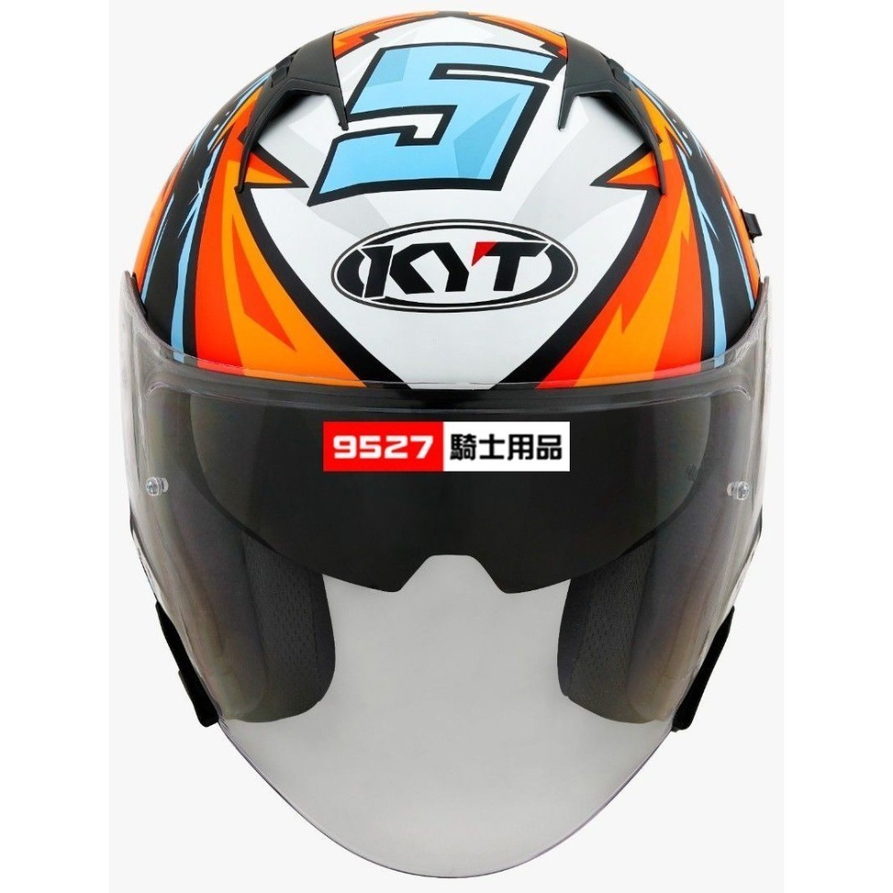⚡9527代購 KYT NFJ 🎀FJ35 (消光) 安全帽 3/4罩 雙鏡片 輕量塑鋼排齒扣-細節圖2