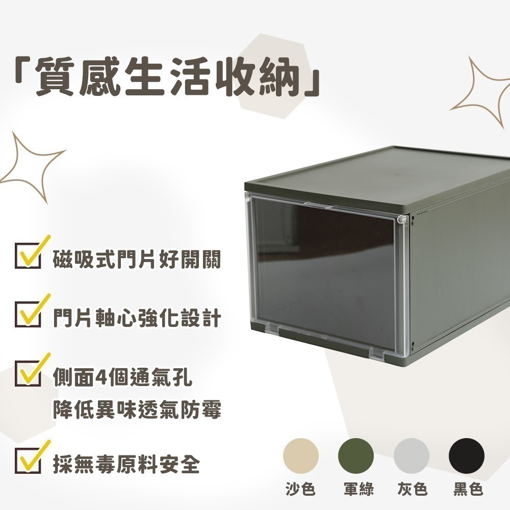 凱堡 拼拼樂鞋盒【DB-2621】台灣製 收納盒 置物盒-細節圖6