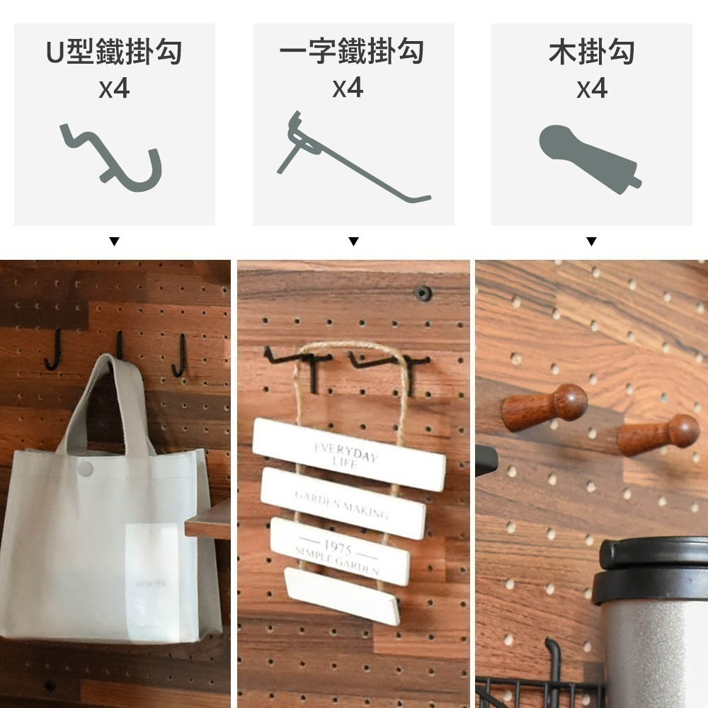 凱堡家居｜180cm可移動落地式洞洞板 嘖嘖募資 壁面收納 台灣製 層架 置物架 收納架【H14305】-細節圖2