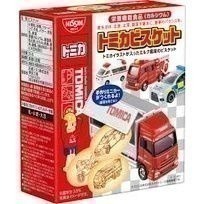日本 NISSIN日清 TOMICA汽車餅乾 牛奶餅乾 盒子可做汽車模型 日本進口