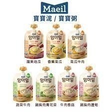 韓國 Maeil 寶寶粥 香蕉南瓜/牛肉香菇/南瓜牛肉/雞胸肉蘆筍/蘋果燕麥西洋李