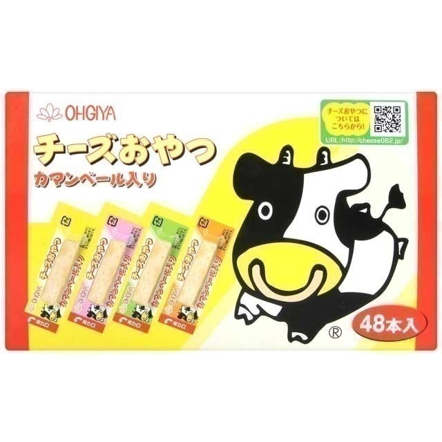 日本 OHGIYA扇屋食品 卡芒貝爾起士條  一口起司鱈魚條-細節圖2