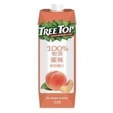 Tree top樹頂 100%石榴莓綜合果汁/100%蜜桃綜合果汁 自然微酸甜-細節圖2
