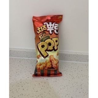 韓國 ORION好麗友 雞米花脆餅-韓式起司炸雞口味-細節圖2