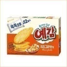 韓國ORION好麗友 預感香烤洋芋片-起司(12入) 非油炸洋芋片