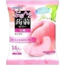 日本 ORIHIRO 白桃風味蒟蒻果凍