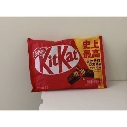 日本 Nestle雀巢 Kit Kat 草莓可可蛋糕風味餅乾10枚/可可風味餅乾/草莓風味餅乾(家庭包)/抹茶風味餅乾-細節圖2