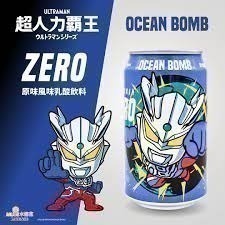 Ocean Bomb 超人力霸王 原味/水蜜桃風味乳酸飲料-細節圖2