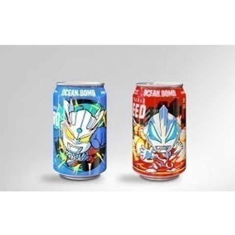 Ocean Bomb 超人力霸王 原味/水蜜桃風味乳酸飲料-細節圖4