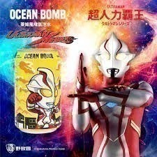 Ocean Bomb 超人力霸王 青蘋果/萊姆風味氣泡水-細節圖2