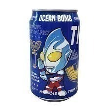 Ocean Bomb 超人力霸王 青蘋果/萊姆風味氣泡水-細節圖5