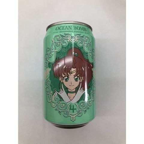 Ocean Bomb美少女戰士 草莓/水梨/荔枝/芒果/小黃瓜/黃金柚/奇異果/鳳梨/西瓜/葡萄柚/香草檸檬風味氣泡水-細節圖3