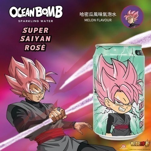 Ocean Bomb七龍珠超 白葡萄/水蜜桃/百香果/哈密瓜/橘子/蘋果/檸檬 風味氣泡水-細節圖4