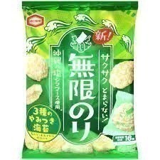 日本 龜田製菓 無限海苔米果(16枚)