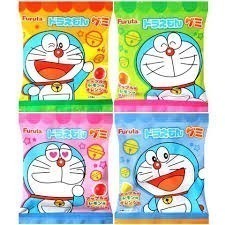日本 哆啦A夢四連水果軟糖 小叮噹-細節圖2