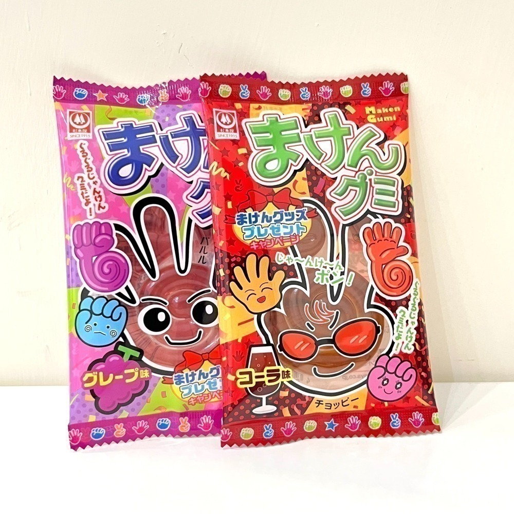 日本 杉本屋 猜拳軟糖(可樂風味)/(葡萄風味)-細節圖2