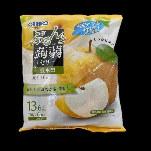 日本 ORIHIRO 水梨風味蒟蒻果凍