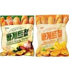 韓國 CW 大蒜麵包風味餅乾/黃起司風味麵包餅