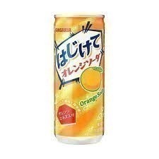 日本 SAN碳酸飲料-彈珠汽水風味/葡萄風味/哈密瓜風味/橘子風味 罐裝-細節圖6