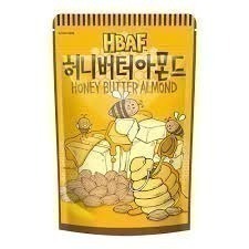 韓國 HBAF 杏仁果-蜂蜜奶油味/山葵味/火辣雞風味120G-細節圖2
