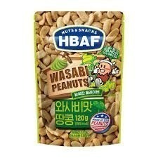 韓國 HBAF 山葵味花生/焦糖鹽味花生蝴蝶餅