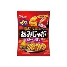 日本 Tohato東鳩 厚切網狀洋芋片(紀州梅風味)