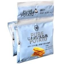 日本 湖池屋 4連PURE POTATO鹽味薯片