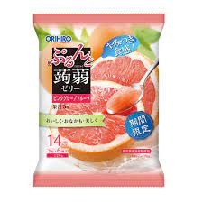 日本 ORIHIRO 葡萄柚風味蒟蒻果凍
