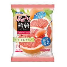 日本 ORIHIRO 葡萄柚風味蒟蒻果凍