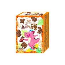 韓國 CW 恐龍造型餅乾(巧克力味)