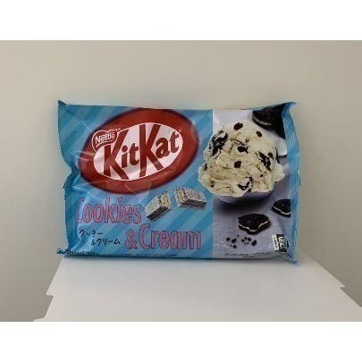 日本進口 Kit Kat 黑餅乾冰淇淋風味威化 獨立包裝-細節圖2