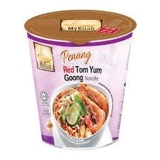 馬來西亞 Mykuali 香濃魚湯風味杯麵/檳城紅酸辣湯杯麵-細節圖3
