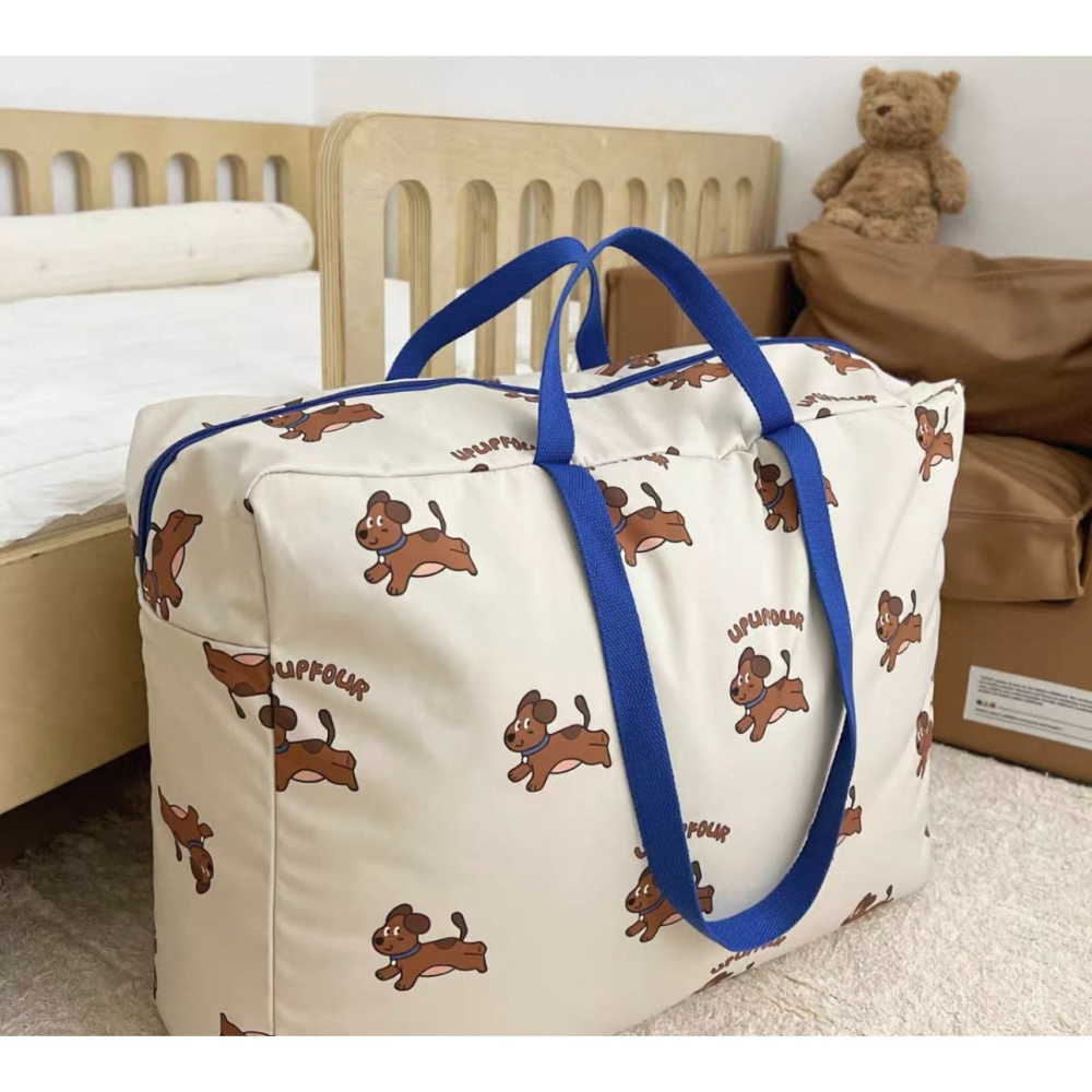 現貨 韓國Ins 棉被收納袋 防水收納袋 超大容量幼兒園睡袋-細節圖3