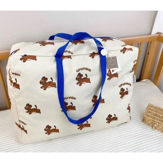 現貨 韓國Ins 棉被收納袋 防水收納袋 超大容量幼兒園睡袋-細節圖4